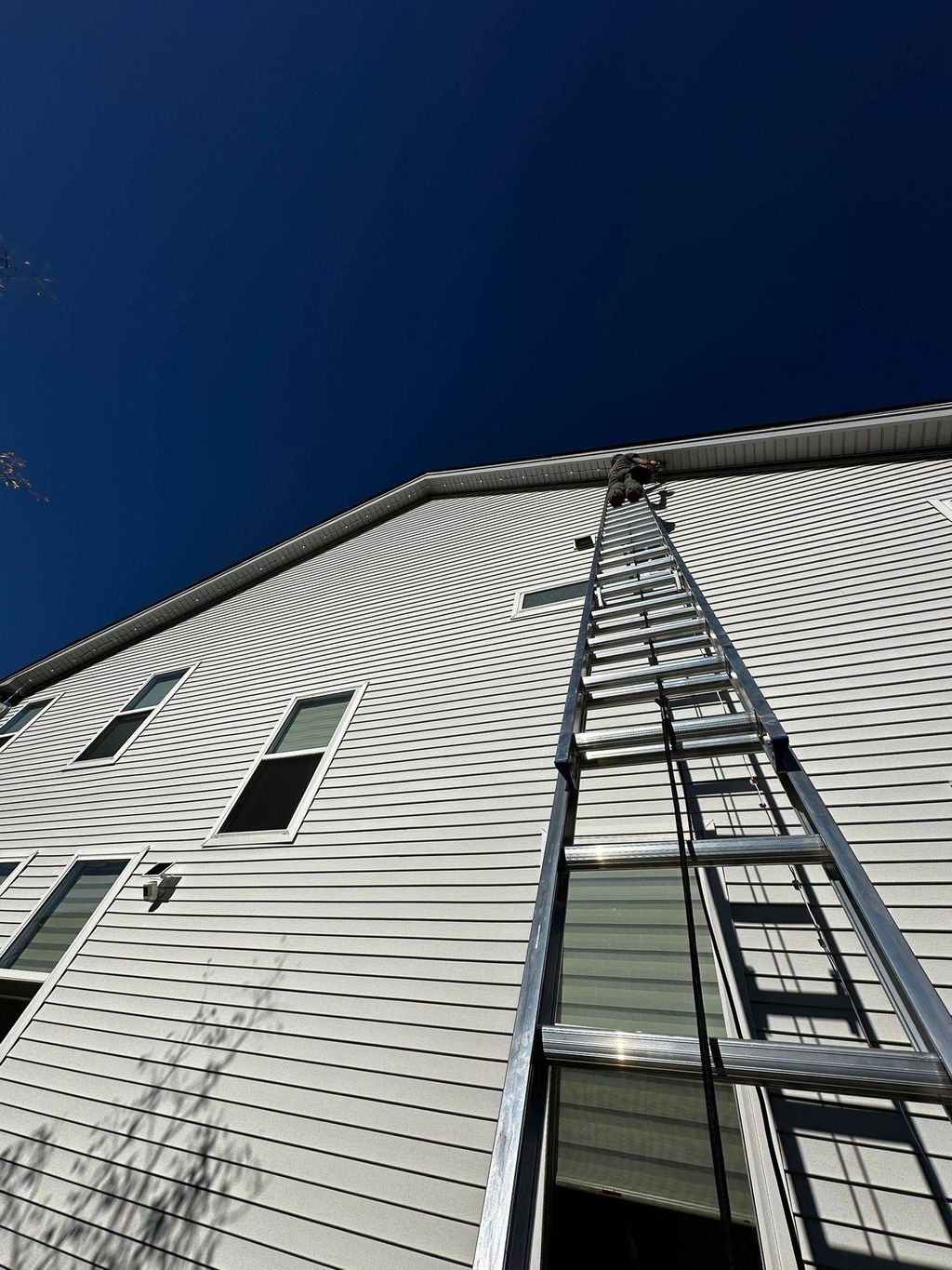 installation of holiday lights