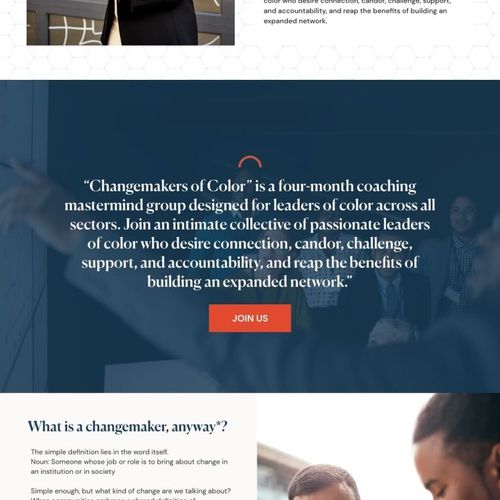 Sales Page - Changemakers of Color