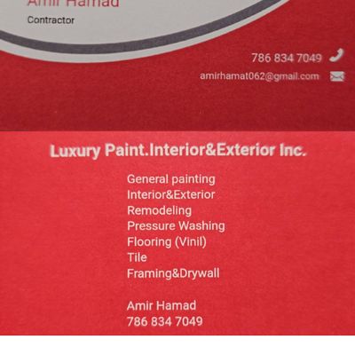 Avatar for Luxury Paint&Remodeling Inc.