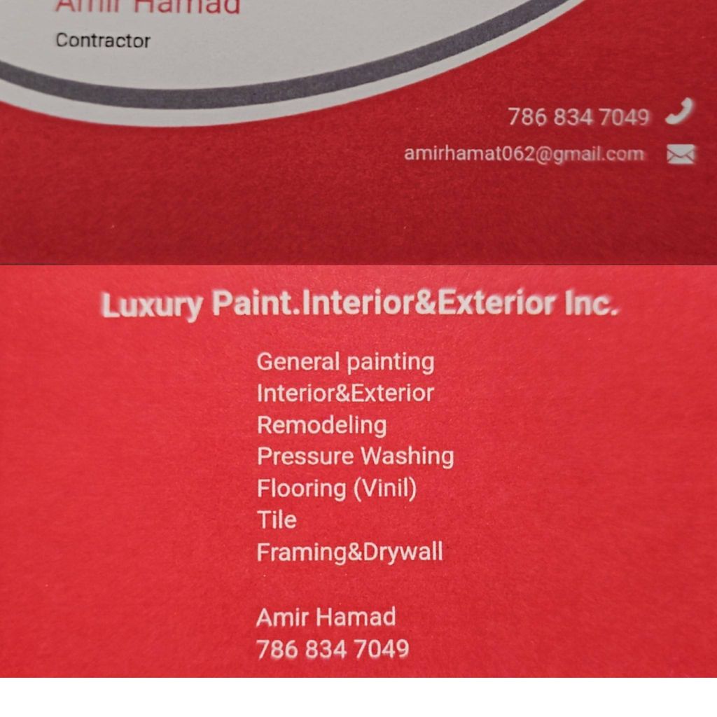 Luxury Paint&Remodeling Inc.