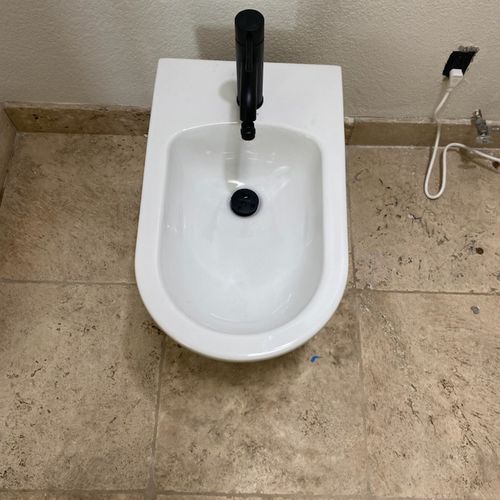 Bidet Installation