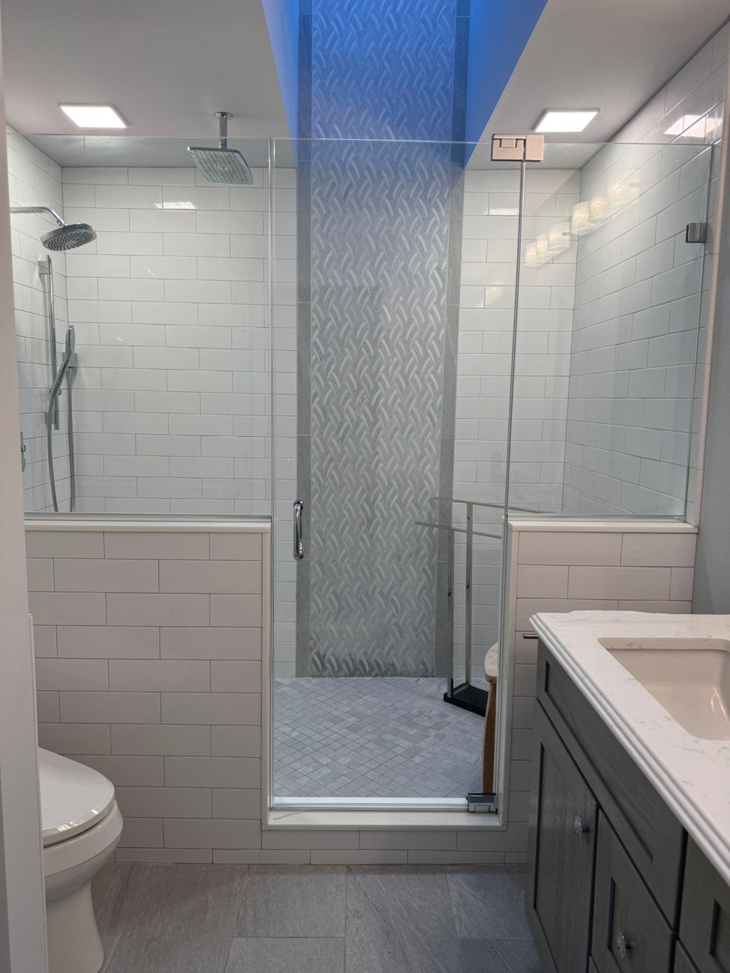 Streak free shower door glass! 