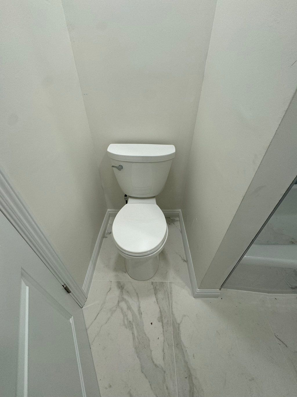 New toilet install 