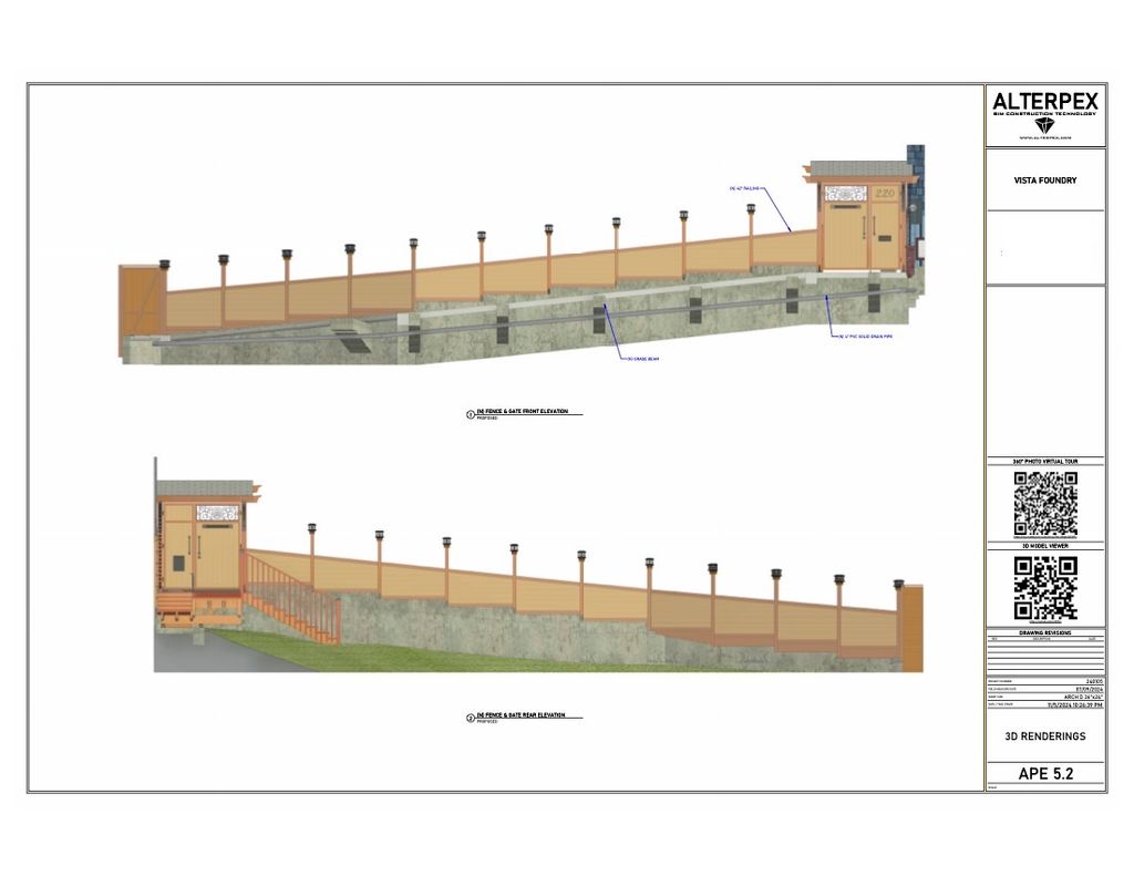 3D Model - Foundation & Driveway Structural Redesi