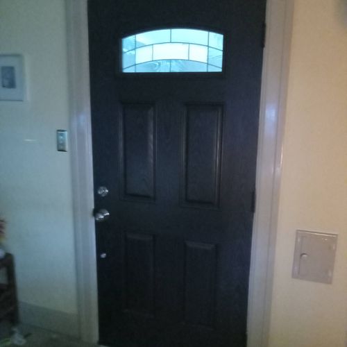 entry doors , interior, exterior we do all!!!