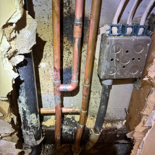 Plumbing Pipe Installation or Replacement