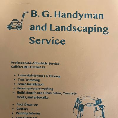 Avatar for BG Handyman & Landscaping service