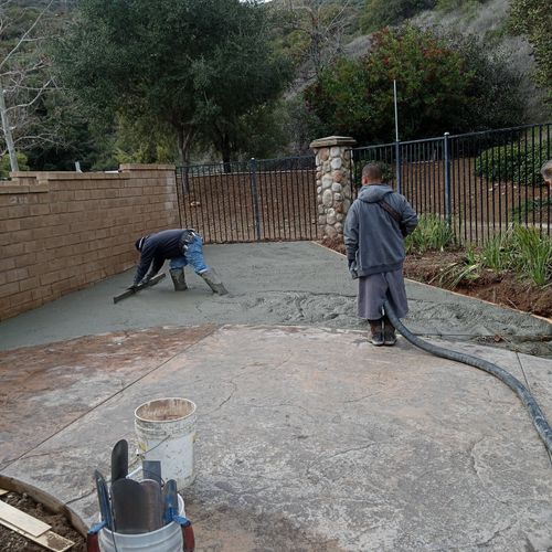 halfway  concrete  work 