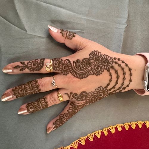 The Heena artist did a phenomenal job, displaying 