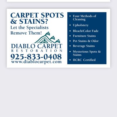 Avatar for Diablo Carpet & Floor Restoration