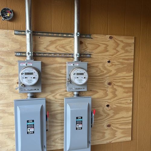 Circuit Breaker Panel or Fuse Box Installation