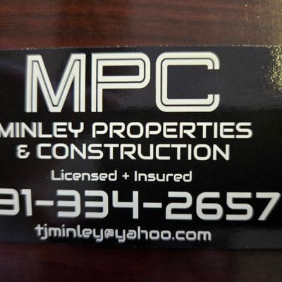 Avatar for Minley Construction/Lawn and Landscape