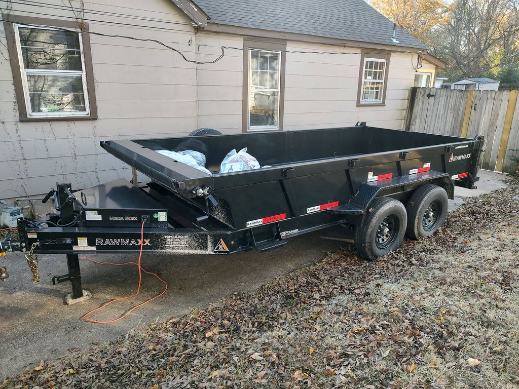 dump trailer for removing trash/junk/scrap. also s