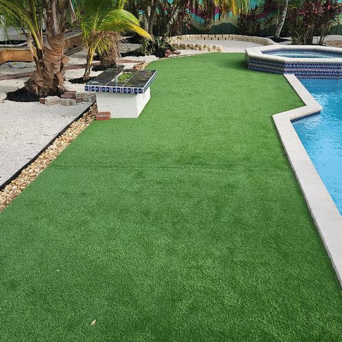 Artificial Turf Installation