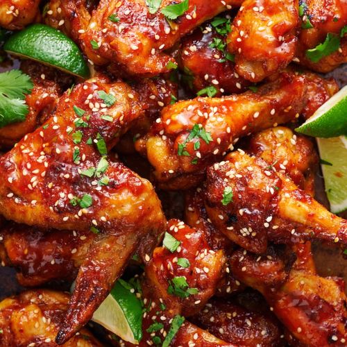 Chicken Wings Seasoned - Lime