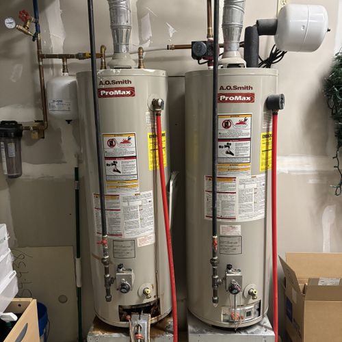 Water Heater Installation or Replacement