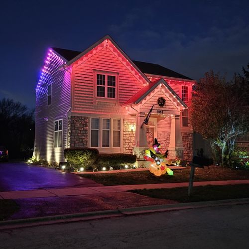 Holiday Lighting Installation and Removal