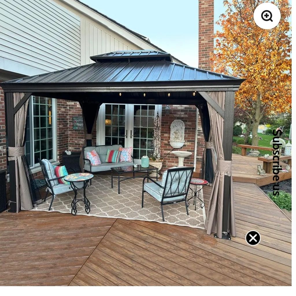 MaxLLC  instal. a gazebo 10х12 price 475 $