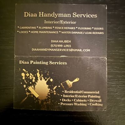 Avatar for Diaa Handy man services