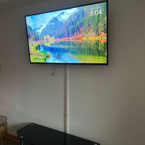 TV MOUNTING