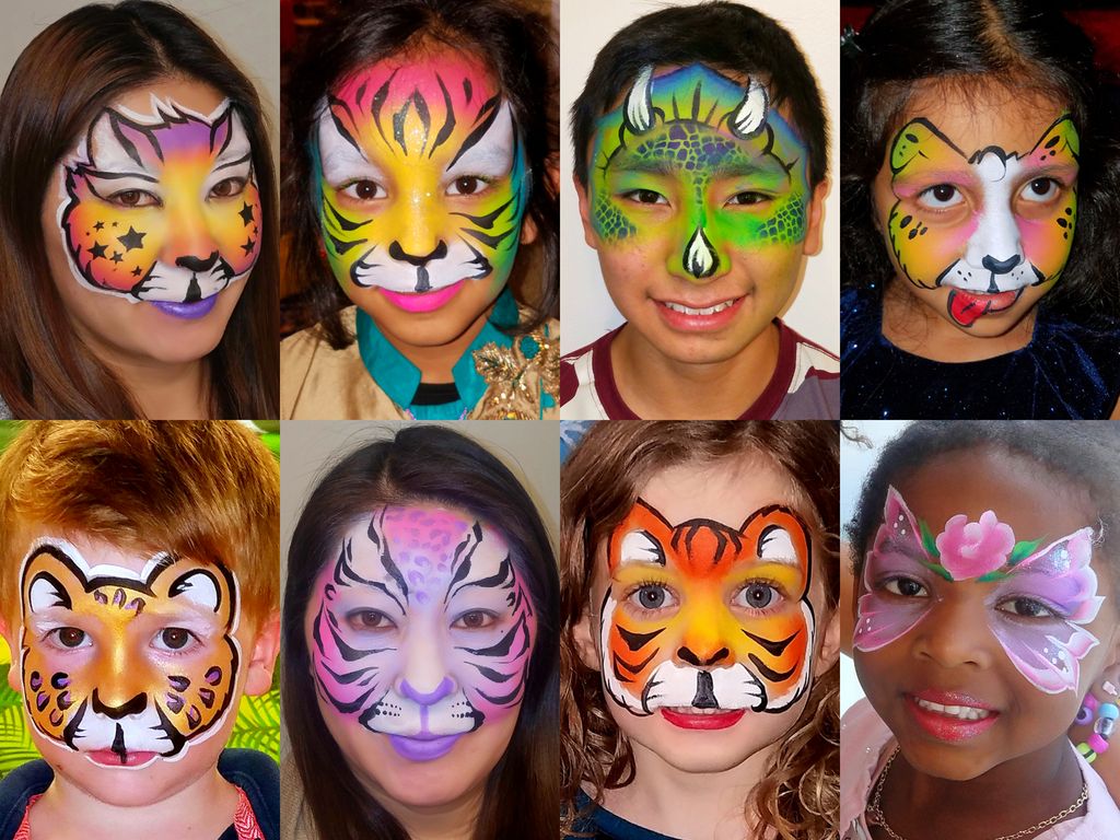 Face Painting (Full Face Designs)