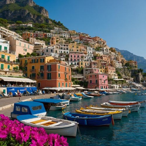 Charming Positano in full bloom!