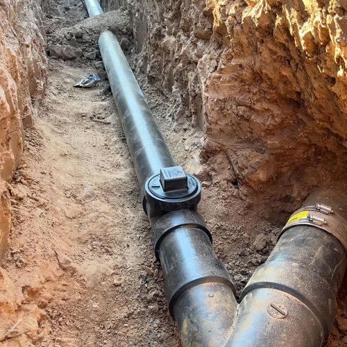 Sewer main repipe 