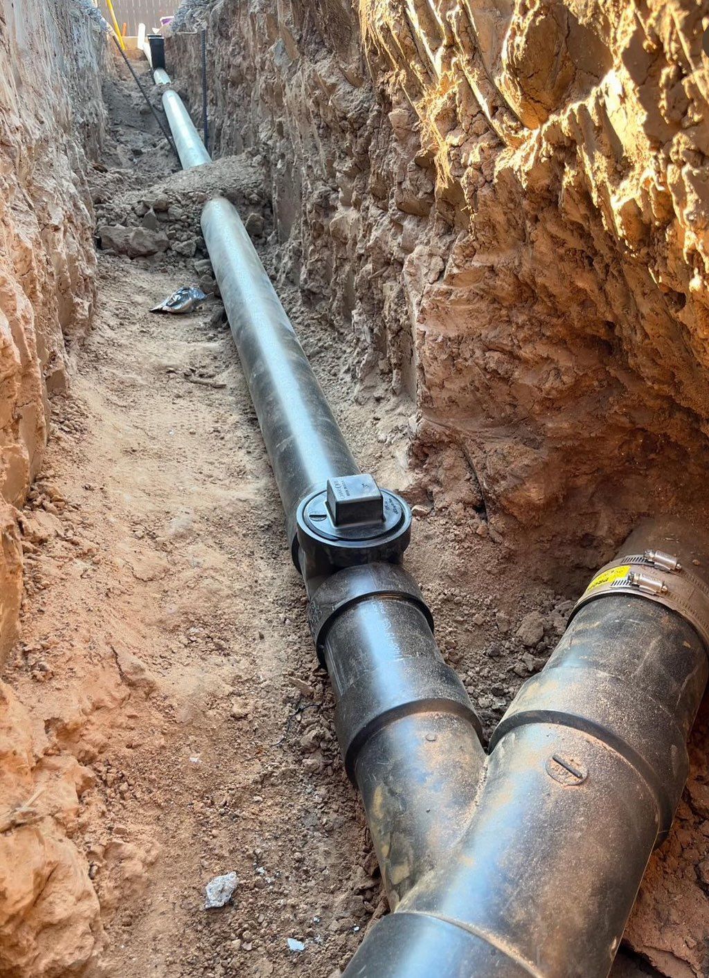Sewer main repipe 