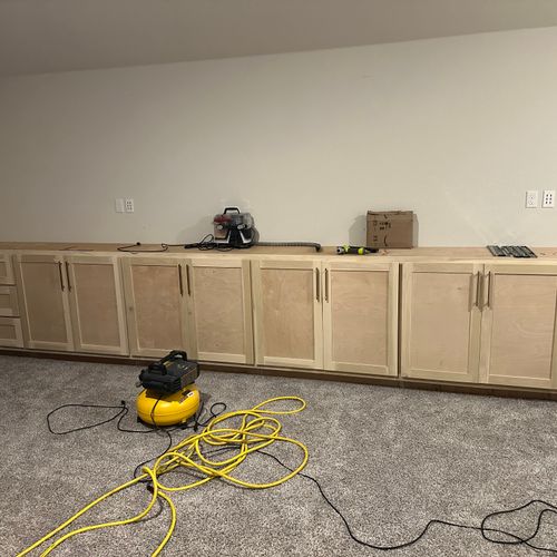 Custom Cabinet Building