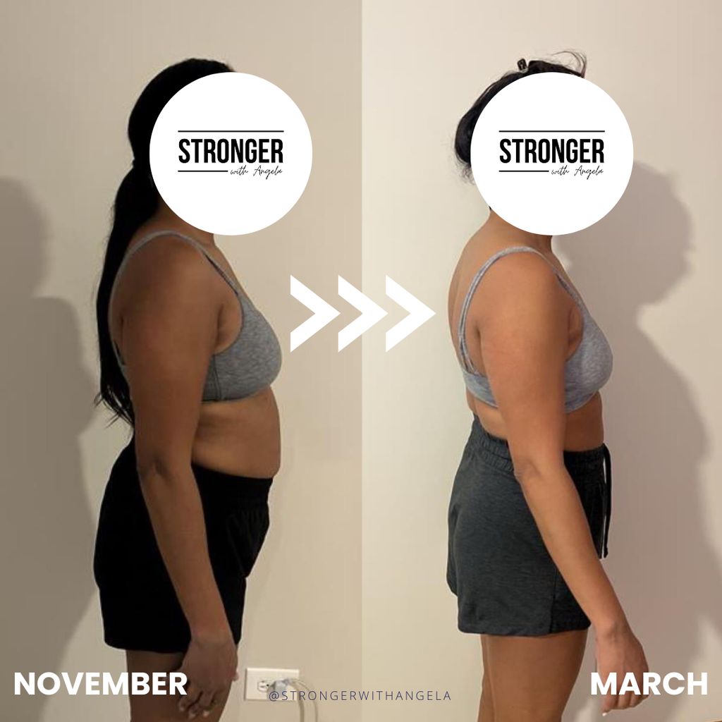 same weight but eating more and leaned out