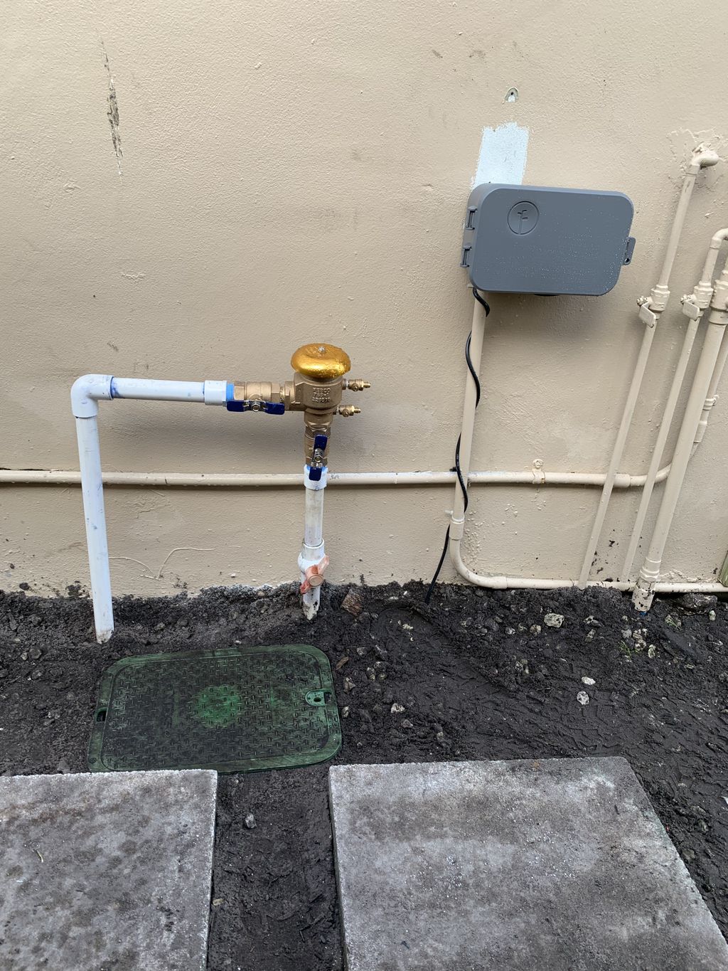 Smar controller, backflow preventer, and zone valv