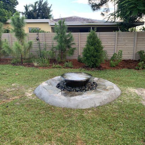 Fountain Installation