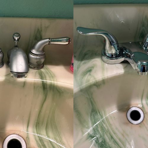 Sink or Faucet Installation or Replacement