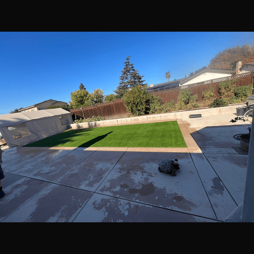 Artificial Turf Installation