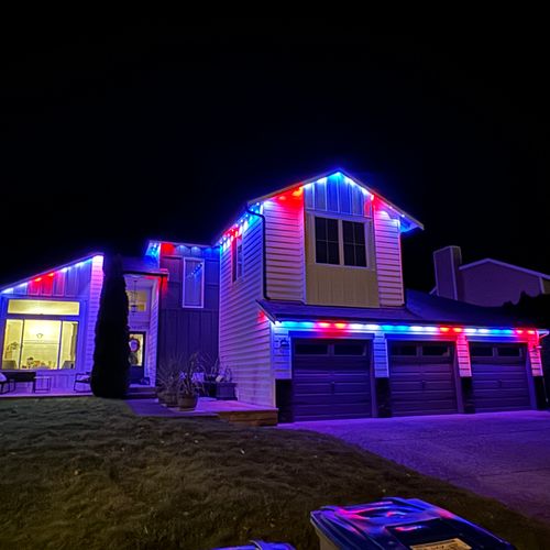 Holiday Lighting Installation and Removal