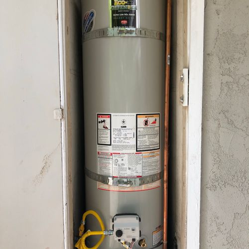 Water Heater Installation or Replacement