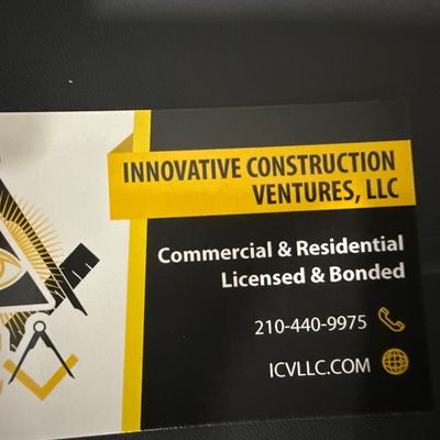 Avatar for Innovative Construction Ventures LLC