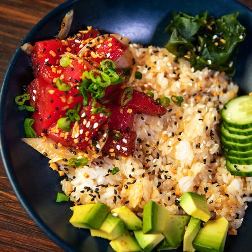 Ahi Tuna Poke Bowl