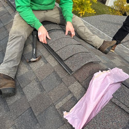 Roof Ridge Repair