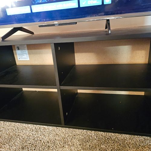 Small entertainment stand