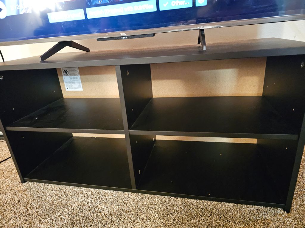 Small entertainment stand