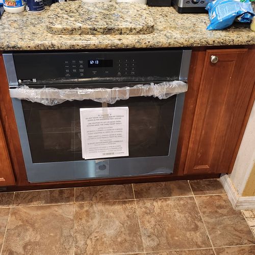 We needed our oven replaced. When I contacted them