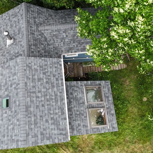 Islesboro, ME Asphalt shingles installation 