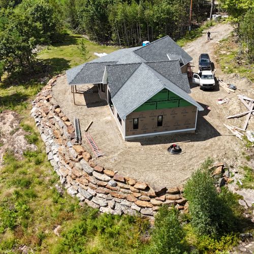 Liberty, ME new construction asphalt shingles inst