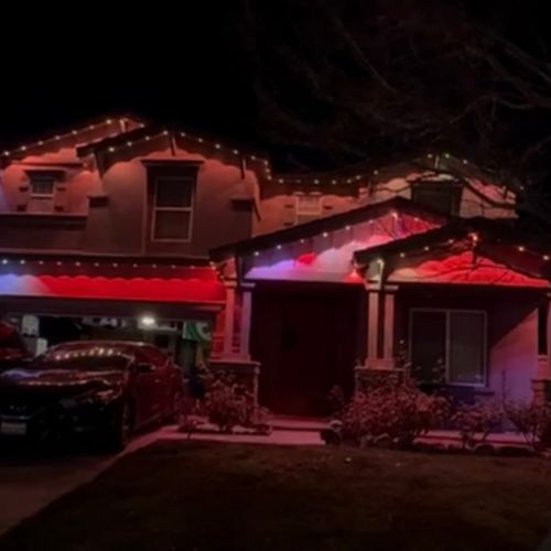 Holiday Lighting Installation and Removal