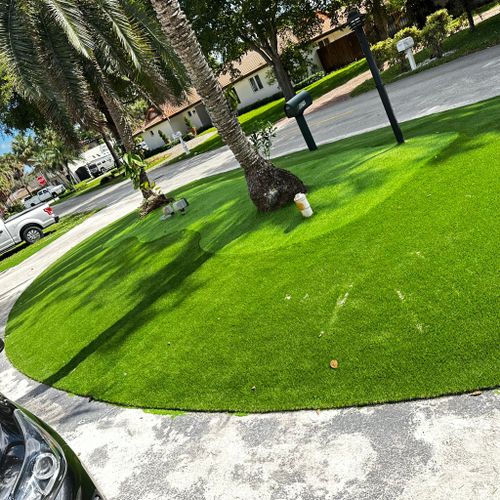 Artificial Turf Installation