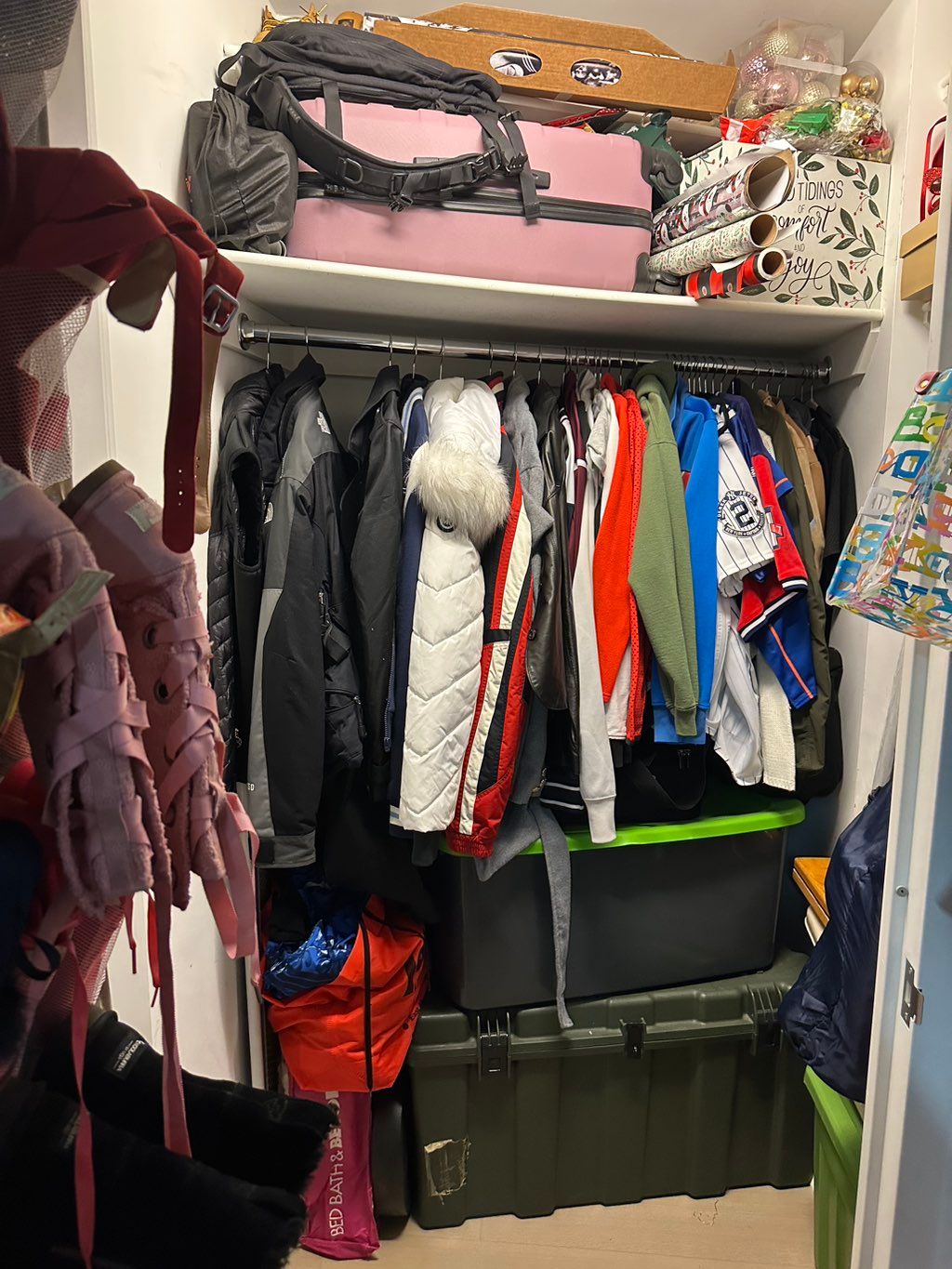 Utility and coat closet 
