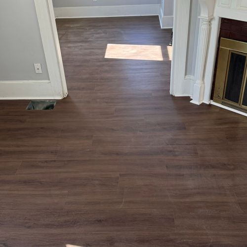 Vinyl flooring 