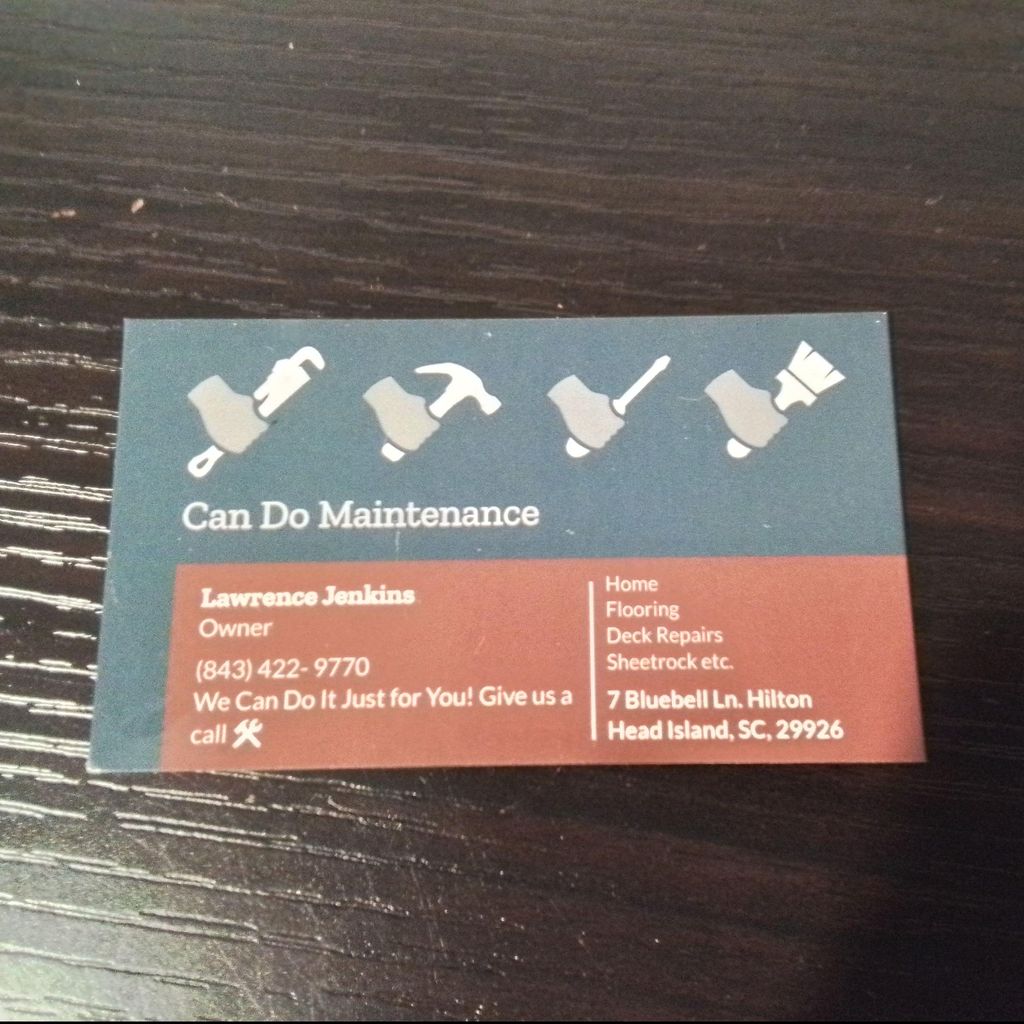 Can Do Maintenance