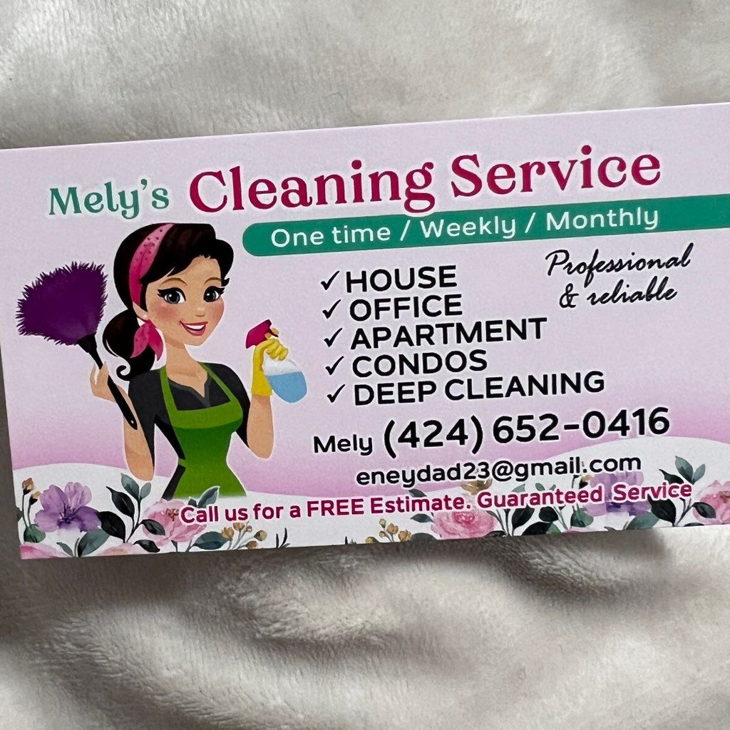 Mely’s cleaning